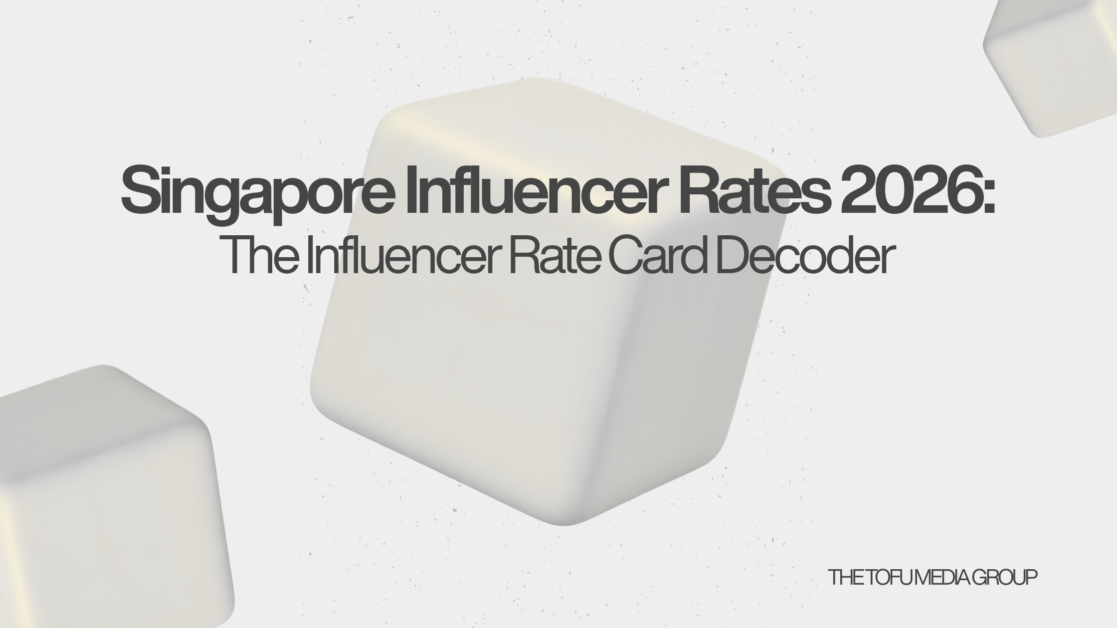 The Influencer Rate Card Decoder